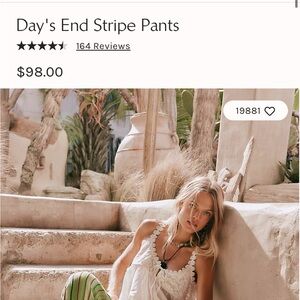 Free People Day’s End Stripe Pants